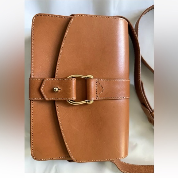 &Other Stories Brown Shell Leather Bag - Picture 5 of 12